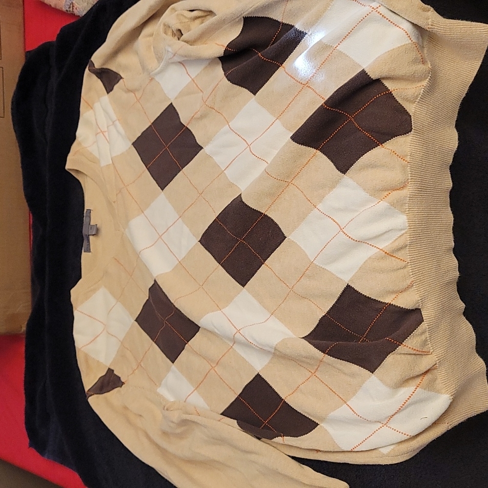 Old Navy Argyle Sweater
